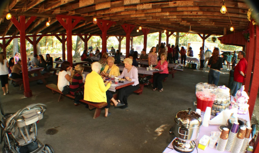 A view of our outdoor Pavilion